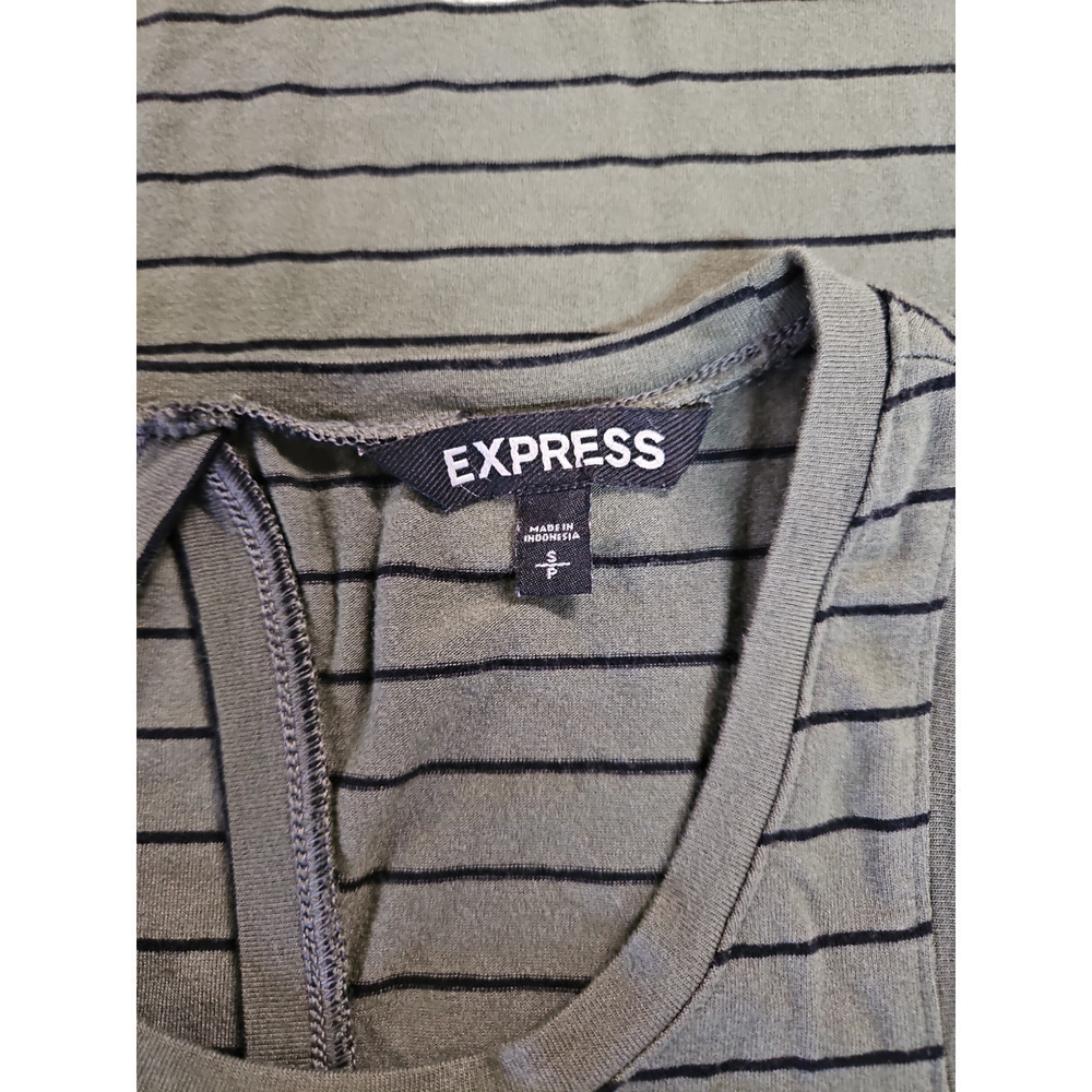 Express Striped Keyhole Maxi Dress‎ Size Small Petite - Picture 4 of 7
